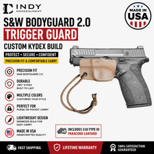 S&W Bodyguard 2.0 Trigger Guard Kydex Pocket Carry Cover w/ Paracord USA Made