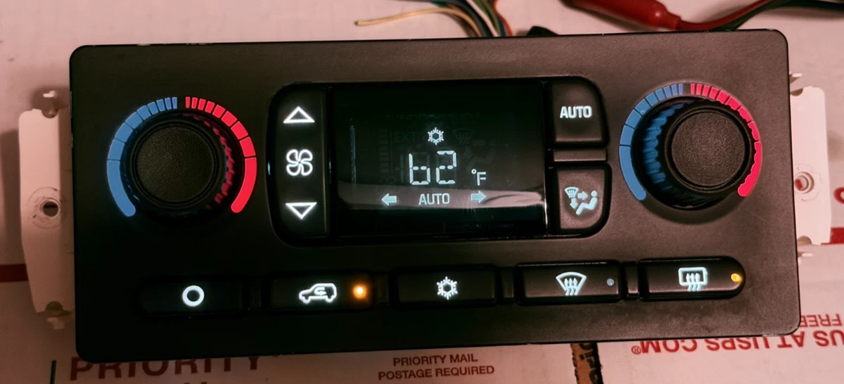 アストロ シボレー - AWD 03y エアコンコントロールスイッチ交換No.1