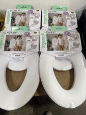 4-pack Ingenuity Flip  Sit Potty Seat   Easy Toilet Training for Toddlers white