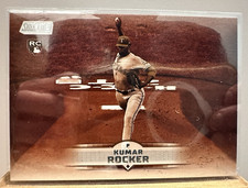 Topps 2025 Stadium Club Kumar Rocker #179 Texas Rangers Rookie Card. rookie card picture