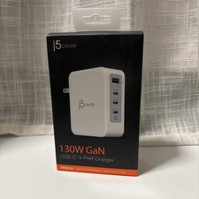 j5create 130W GaN USB Type-C 4-Port Charger