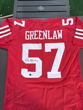 Dre Greenlaw Autographed Signed XL Custom 49ers Jersey-Beckett Witnessed
