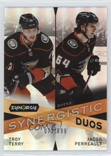 2022 Synergy Synergistic Duos Star-Rookie 71/699 Troy Terry Jacob Perreault y0i