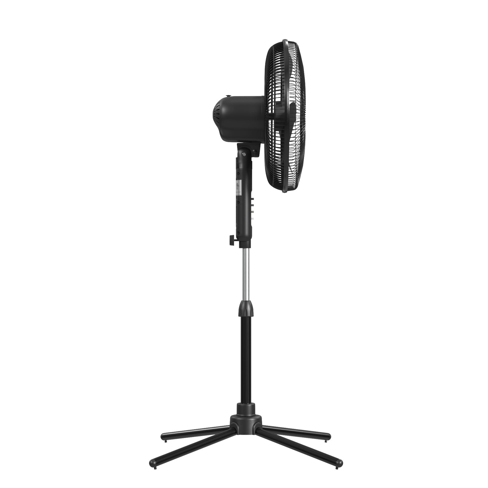 EZ-CHILL 16” Oscillating Pedestal Fan, 3-speed Options, 90-Degree Oscillat