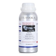 600ML Headlight Restoration Liquid,Automobile Headlight Lens Polish Repair Li...