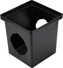 1200 Square Catch Basin Drain With 2 Openings Connect To 3 Inch 4 Inch 6 Inch