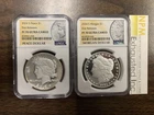2024 S Proof Morgan &Peace Dollar 2 Coin Set $1 NGC PF70 UCam First Releases