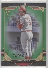 2022 Topps Triple Threads Emerald 255/259 Johnny Bench #92 HOF 0w4i