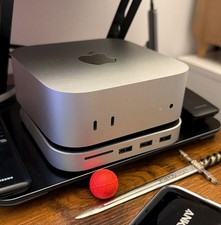 Apple Mac Mini 2024 Desktop Computer M4 Processor, 24GB RAM, 512GB SSD, Silver