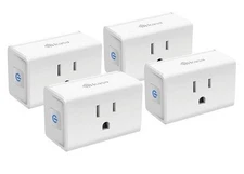 TP-Link 4-Pack Kasa Smart Wi-Fi Plug EP10P4(US) Ver1.8 Mini White