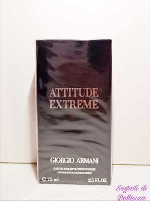ARMANI ATTITUDE EXTREME 75 ml Eau De Toilette Pour Homme