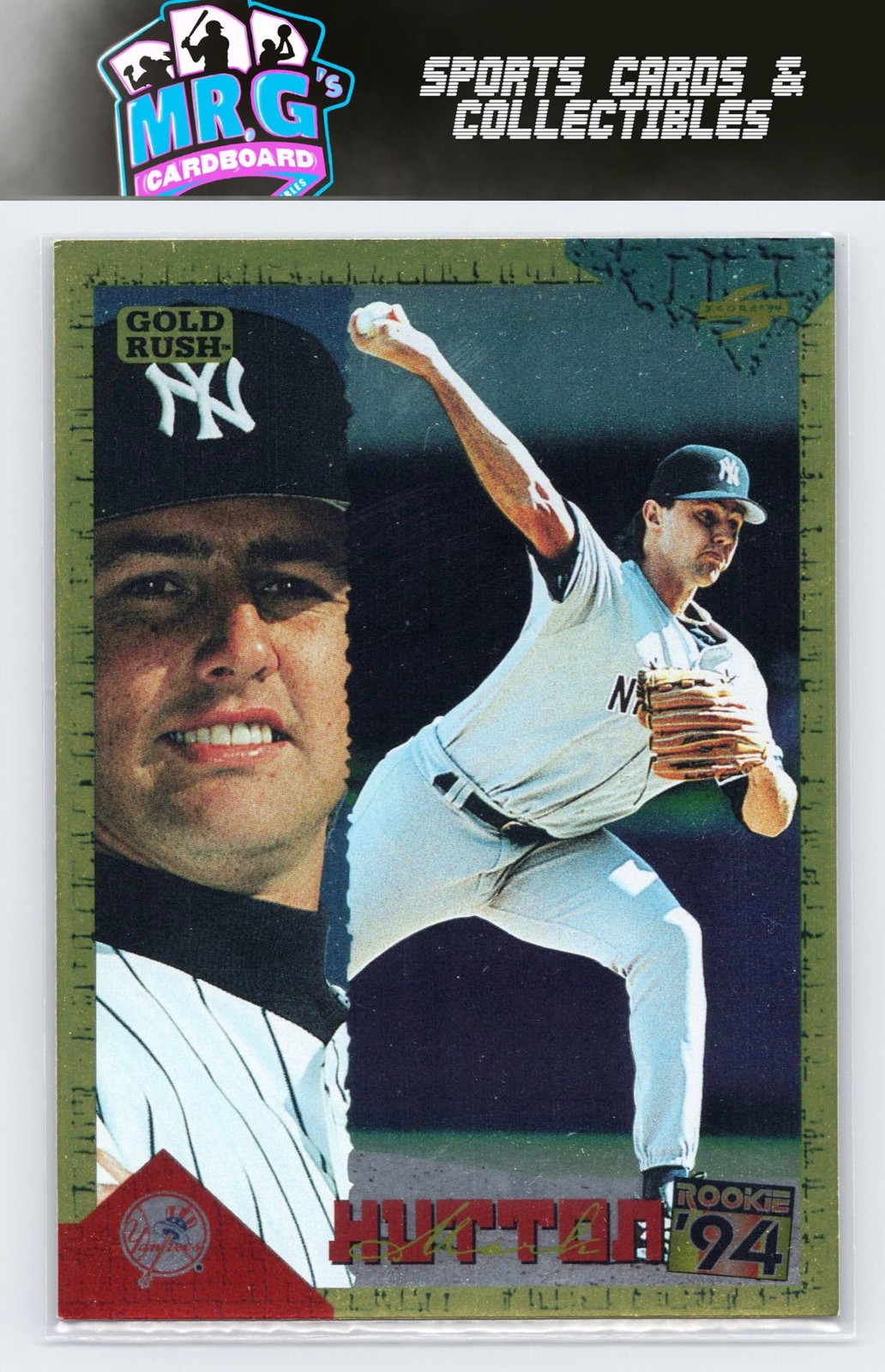 1994 Score Rookie & Traded #RT133 Mark Hutton Gold Rush