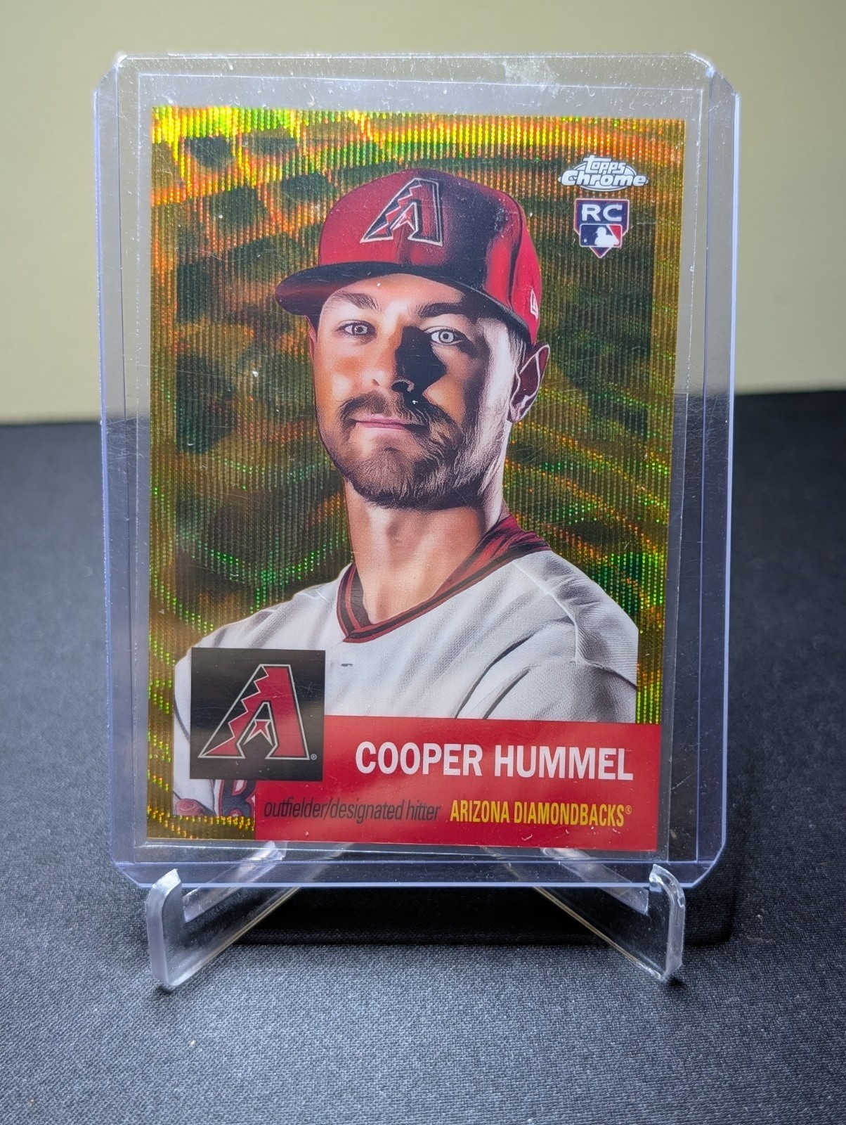 2022 Topps Chrome Platinum Anniversary - Cooper Hummel #299 Gold Wave  /50 (RC)
