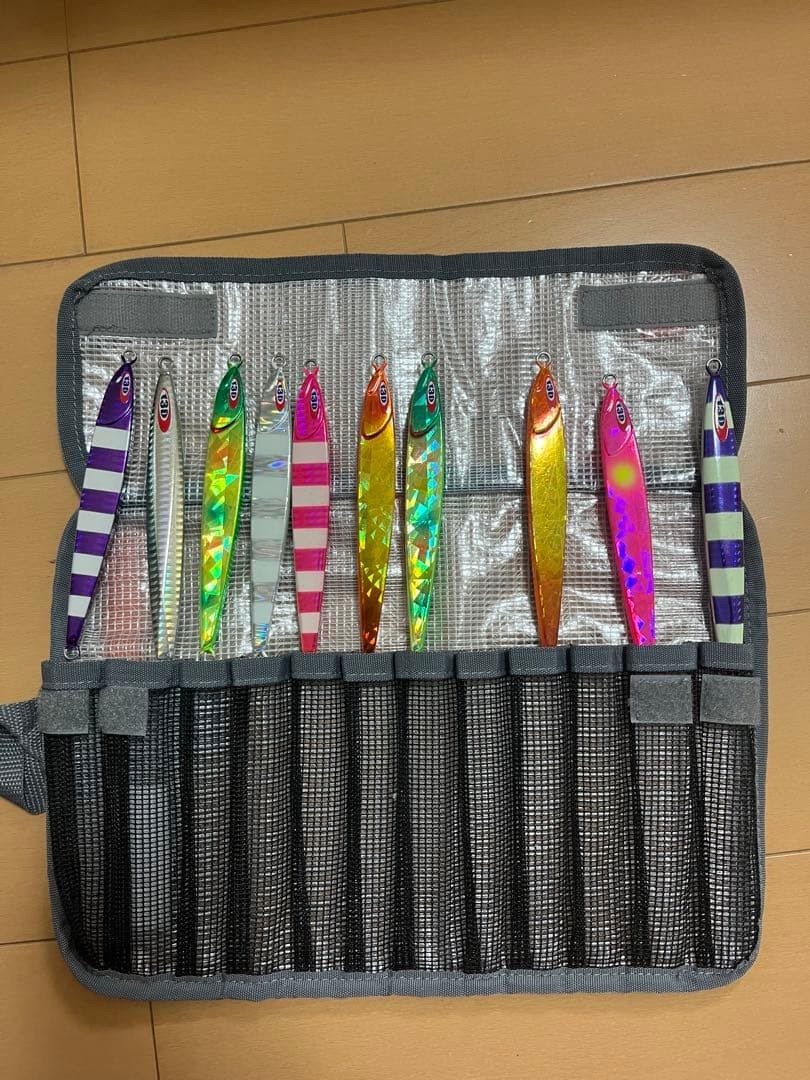 Anchoy Tatsuo Metal Jig 130g Set of 10 with Case - Image 2