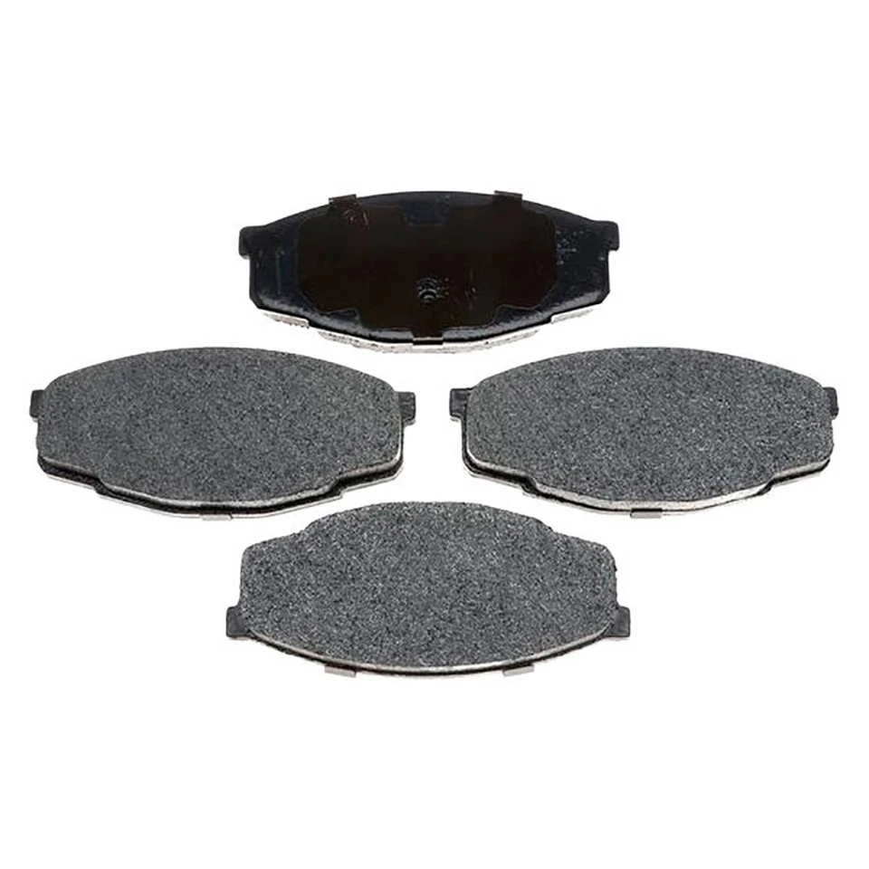 Front Kit Brake Rotors + Metallic Pads & Hardware For 1986-1988 Toyota Cressida - Image 2 of 4