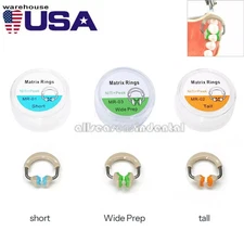 Dental 3D Separator Matrix Bands Ring Sectional Matrice Clip Clamp Fit Garrison