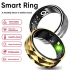 R12 Smart Ring Activity Trackers Waterproof Blood Oxygen Sleep Heart Rate LQA