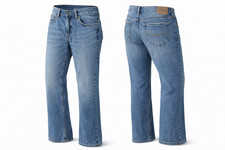 Abercrombie Kids Girls Jeans Size 14 Blue Straight Leg Denim Classic