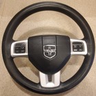 11-14 Dodge CHARGER SE Black Steering Wheel Assembly Radio Cruise Control OEM