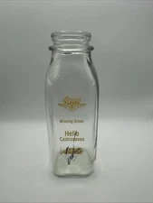 Signed - 2009 Indianapolis 500 Hélio Castroneves Replica Milk Bottle