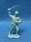 Marx vintage Custer's Last Stand playset officer w/sword light blue Reb lot#10