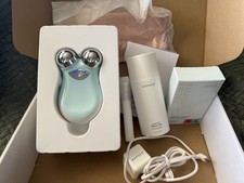 NuFACE Mini Facial Toning Device w/ Aqua Gel, New Open Box.