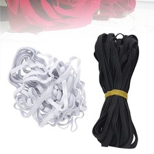  2 Rolls Elastic Bands Wrapping Strip Stretchy Clothing Band Thickening Sewing