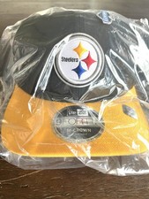 Sombrero 9forty de los Pittsburgh Steelers 2026 con prendedor del draft de la NFL