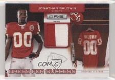 2011 Rookies & Stars Dress for Success Jerseys Prime 30/50 Jonathan Baldwin i6j