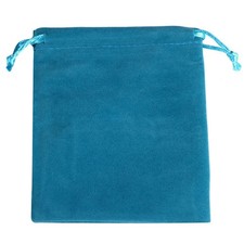 10pcs Velvet Bag Jewelry Packing Velvet Drawstring Gift Bags and Pouches Blue