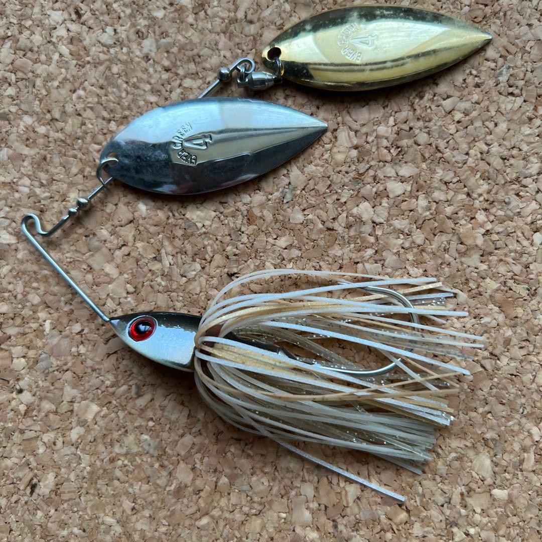 Evergreen Spinnerbait Set 18g & 22g Hard Lure Fishing Tackle New - Image 4