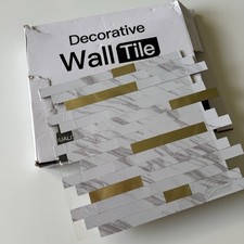 Peel And Stick Tile For Backsplash - One box Only Comes With 10 Sheets