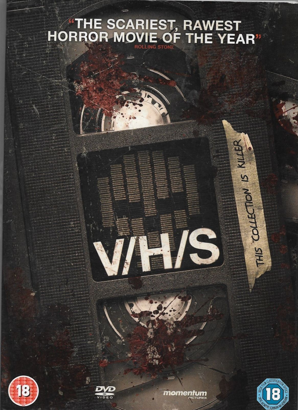 V/H/S SLIPCASE DVD POSTED 48 HOURS TRACKED