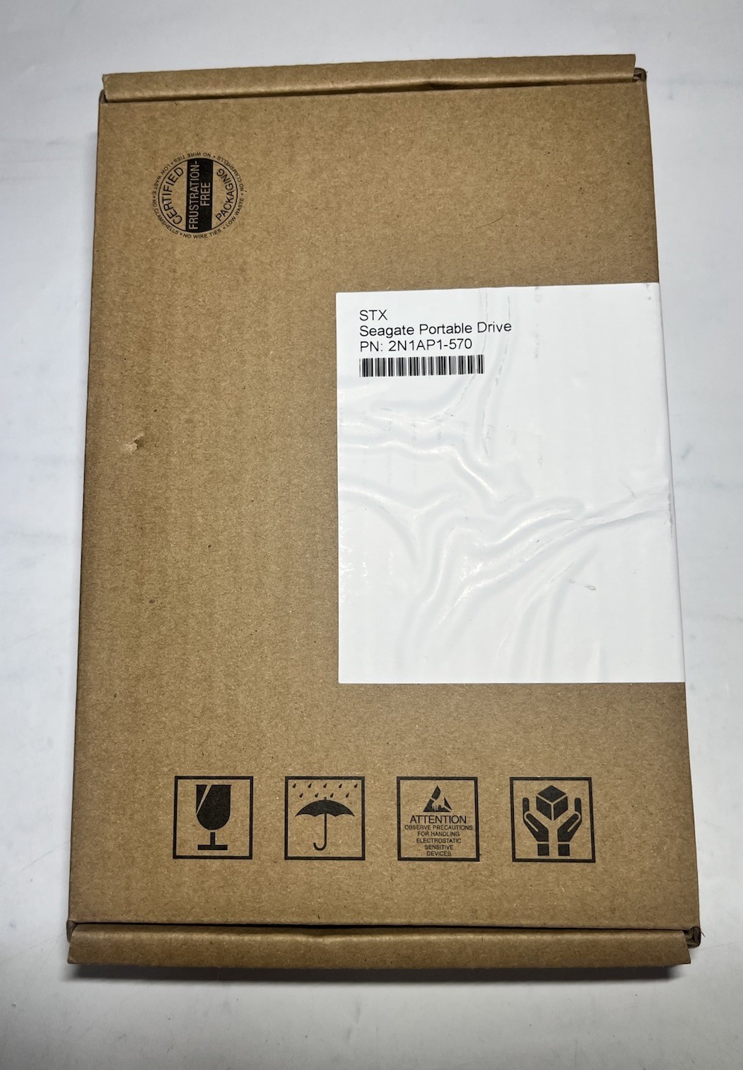 Seagate Portable Drive 1TB External Hard Drive Black STGX1000400 PN 2N1AP1-570-image