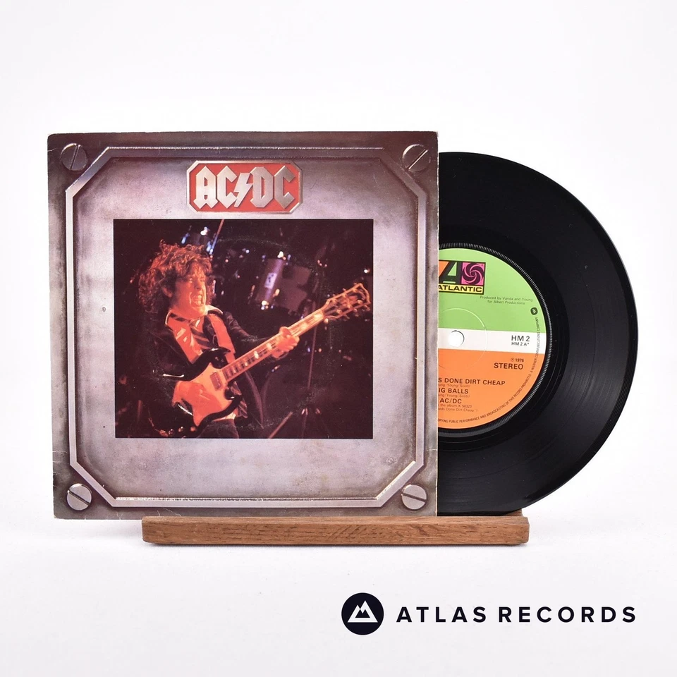 AC/DC - Dirty Deeds Done Dirt Cheap - 7" Vinyl Record - VG+/VG+ - Image 2 of 4