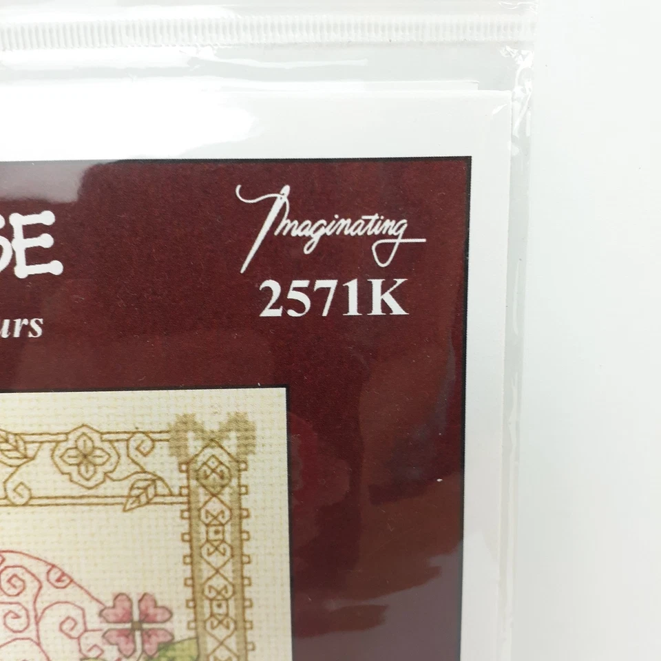 Imaginating All Because Counted Cross Stitch Wedding Pattern Natural Aida 2571K - Image 2 of 4