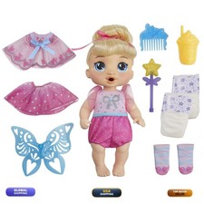 Baby Alive Fairy Fashions Harper Hugs Doll Blonde Hair 11 Inches
