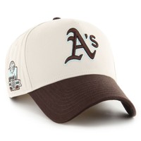 47 Brand Adjustable Cap - Cooperstown Oakland Athletics Bone