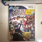 Nintendo Super Smash Bros. Brawl Nintendo Wii w/ Case Wi-Fi Compatible T 2008