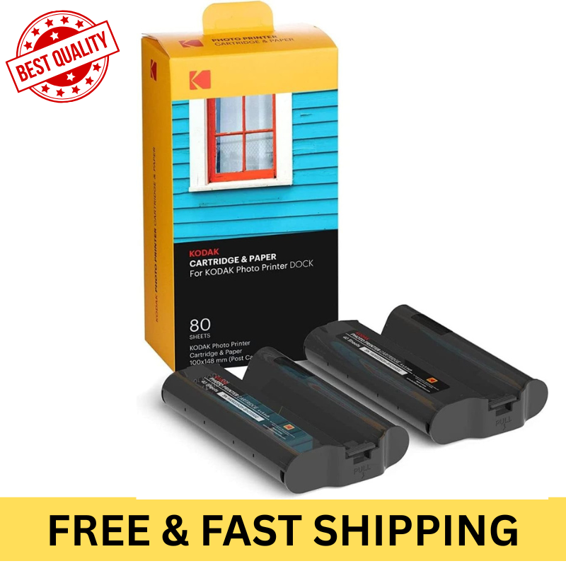 KODAK Dock Plus & Dock Photo Printer Cartridge PHC-80 – Cartridge PD460