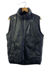 Oakley Puffer Vest L Polyester Black Puffer Used