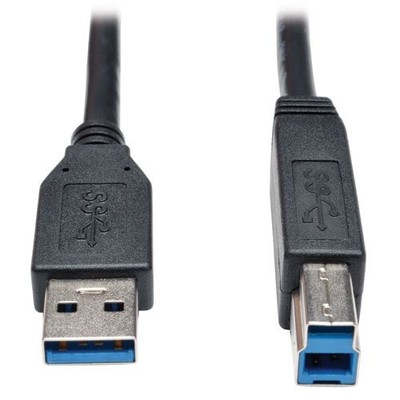 Tripplite U322015BK 15ft USB 3.0 Cable Type A/B Black