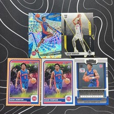Ausar Thompson 5 Card Rookie Lot…Revolution, Phoenix, NBA Hoops, Contenders