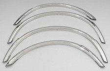 THE BEST! FENDER TRIM FOR CHRYSLER 300 05-10 Stainless Steel High Polish 3/4 Arc