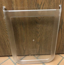 Back clear lid fir cambro containers- flour, suhar etc. new