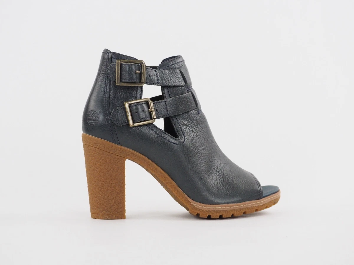 Timberland peep toe booties deals
