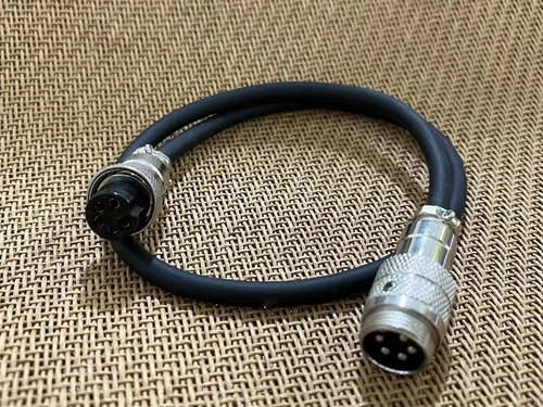 Workman EX-5 4' 5 pinos rádio CB cabo de extensão de microfone para Cobra Uniden