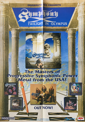 SYMPHONY X - Twilight In Olympus - Promotional Poster (1998)