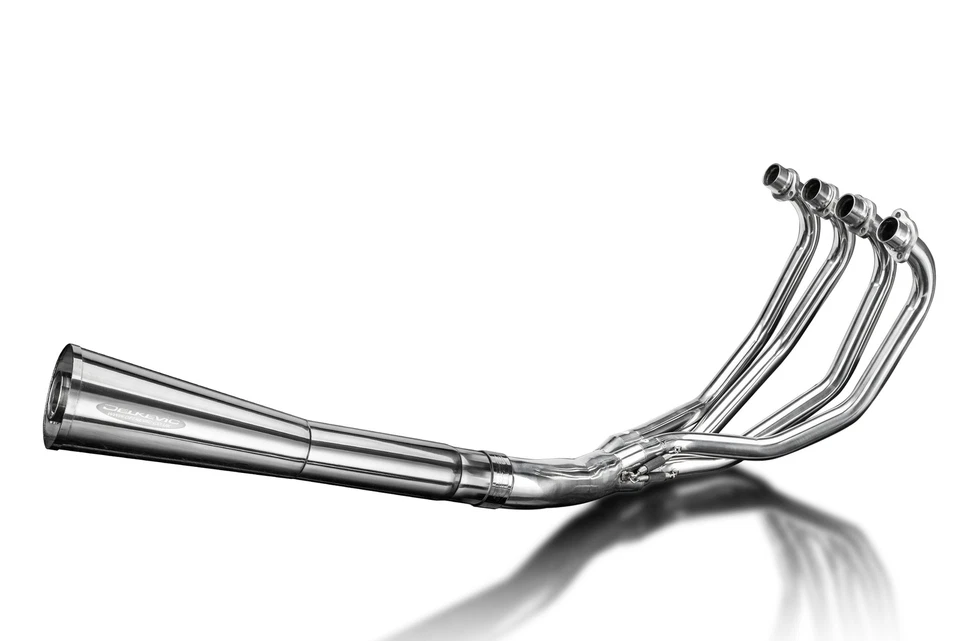 Silenciador megáfono clásico de escape completo Yamaha XJ750 Maxim 1982-86 4-1 Foto 2 de 4