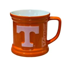 Tennessee Volunteers Vols Coffee Mug Cup 3D Logo Orange White The Encore Group